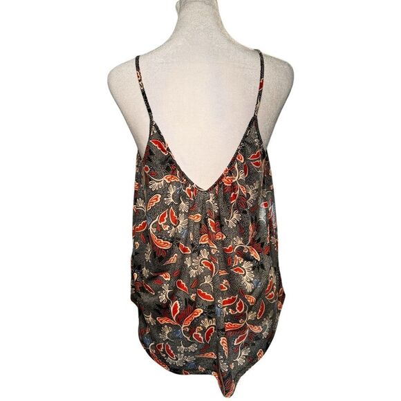 H&M Conscious Flowy Sleeveless Lightweight Printed Blouse Top. Medium. - Picture 3 of 8